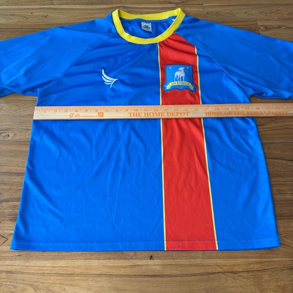 Roy Kent Costume Jersey Men’s Large Spirit Halloween #6 Ted Lasso - Picture 2 of 8